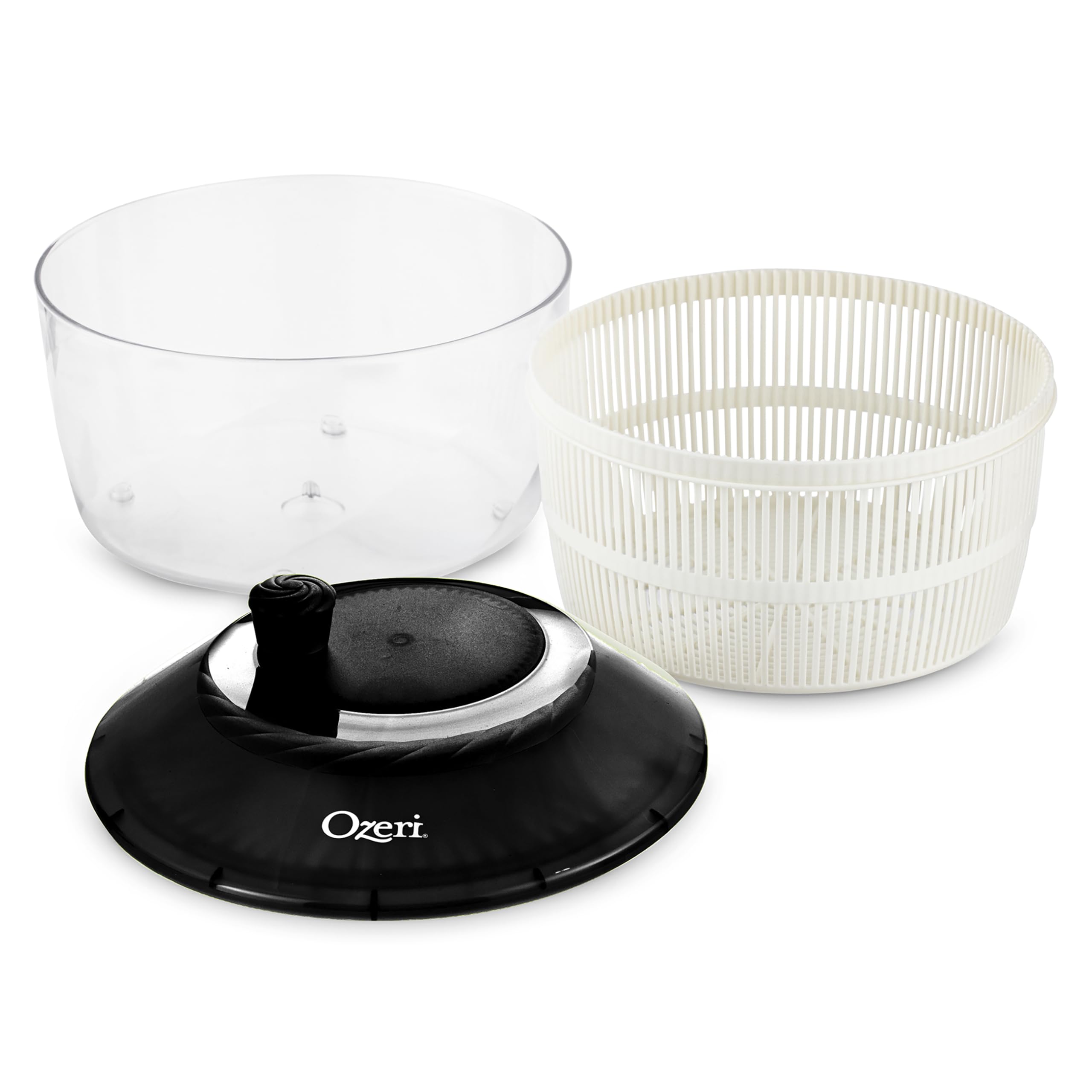 Ozeri Italian Made Fresca Salad Spinner and Serving Bowl, BPA-Free