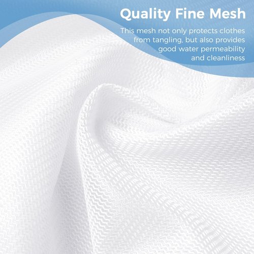 BAGAIL Mesh Laundry Bags - Ideal for Intimates, Lingerie & Delicates | Set of 6 (3 Large, 3 Medium)