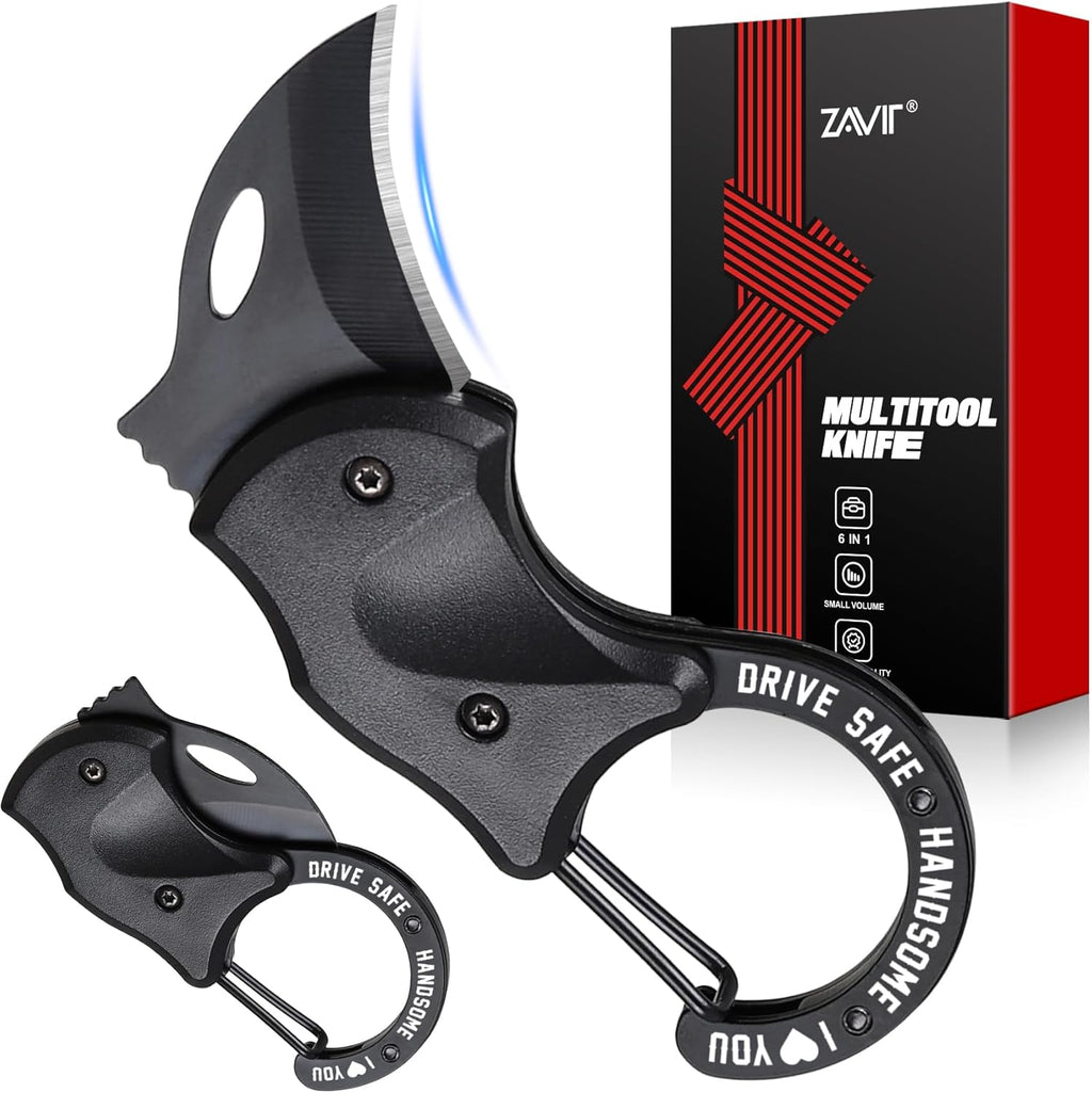 ZAVIT EDC Keychain - Drive Safe Anniversary Gift for Him | Romantic Valentine's Day Present