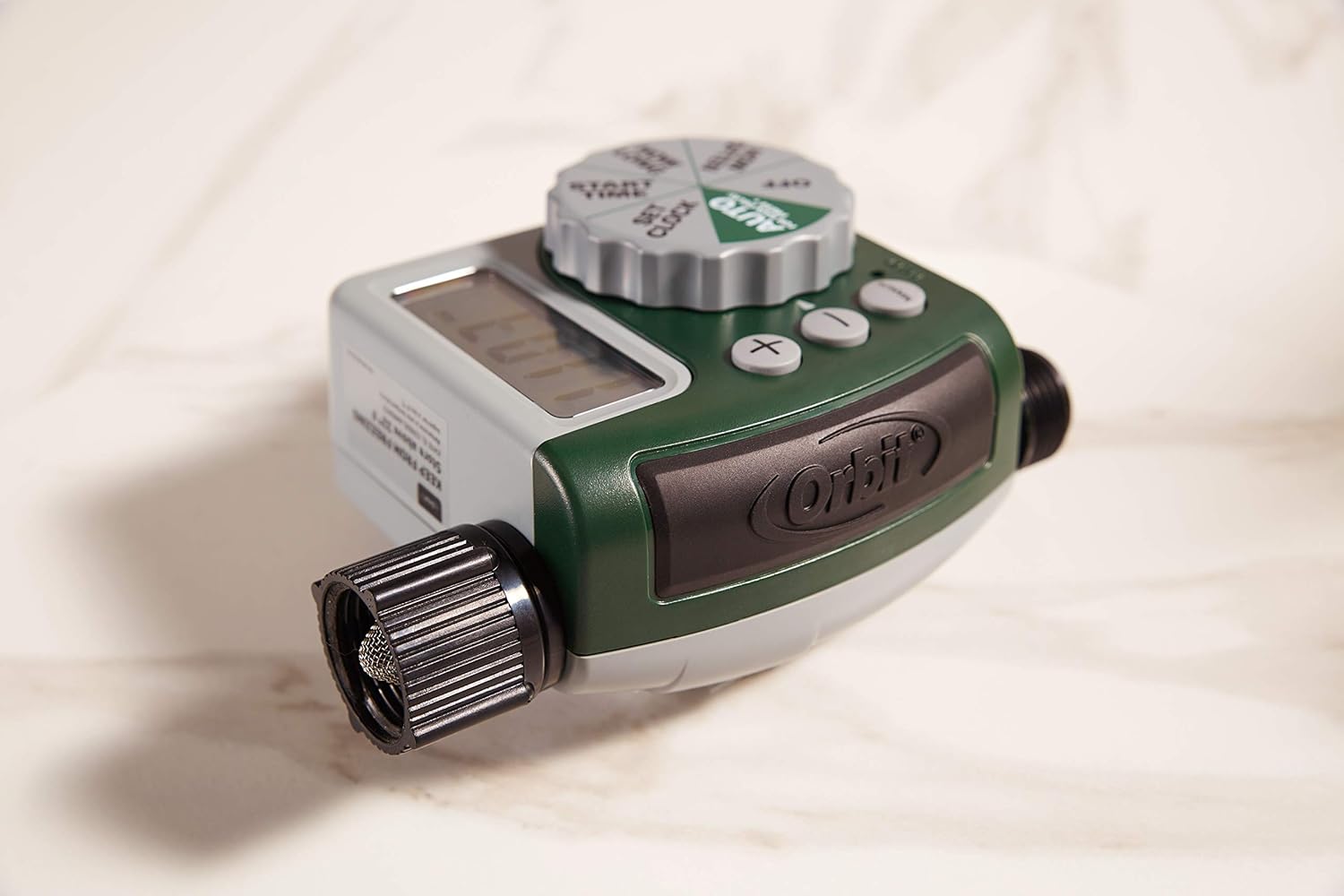 Orbit Programmable Digital Hose Watering Timer - Battery Powered with LCD Screen & Rain Delay | 1 Outlet