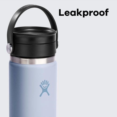 Hydro Flask Flex Sip Coffee Tumbler – Insulated Stainless Steel, Non Spill, Leak Proof Travel Coffee Cup 16 Oz Oat Tan