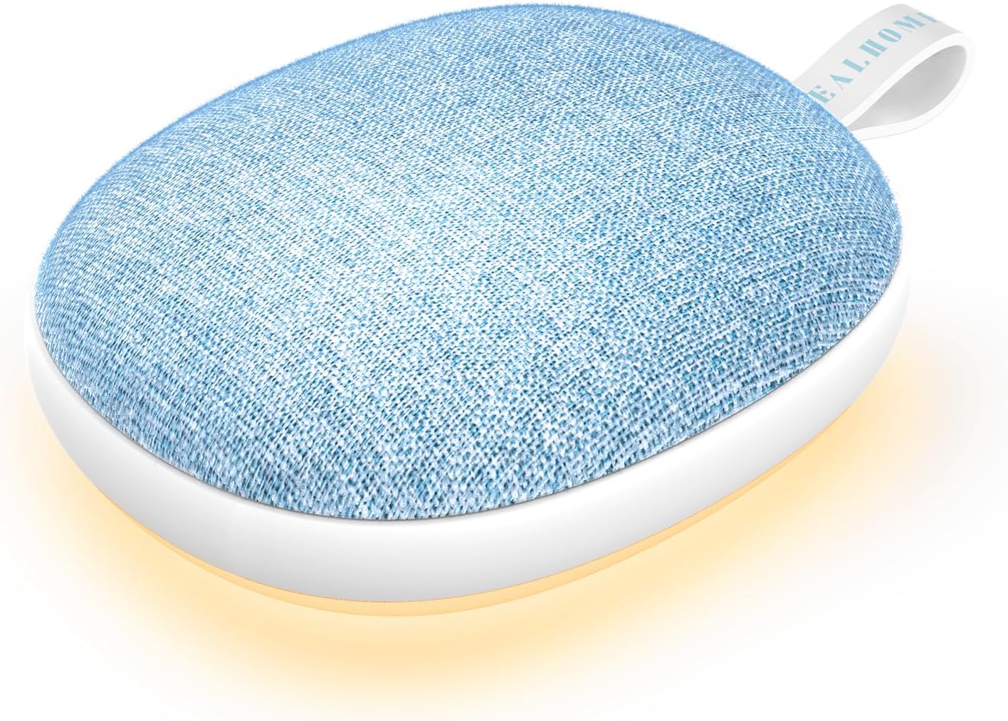 Skiennix Portable White Noise Machine - Bluetooth Speaker & Rechargeable Baby Sleep Soother | 6 Soothing Sounds, Blue