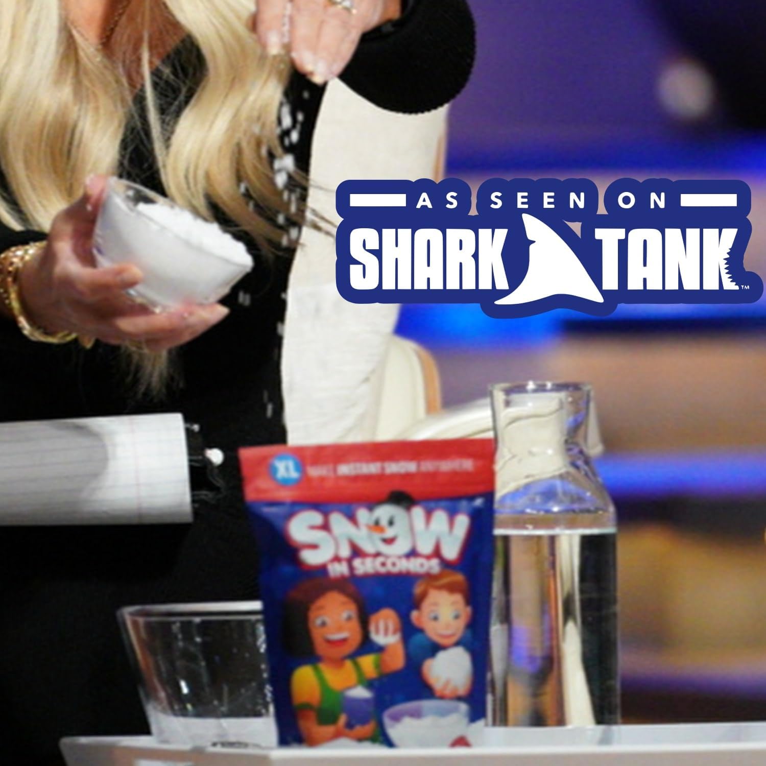 Small Instant Snow by As Seen on Shark Tank | Create Cloud Slime Effortlessly