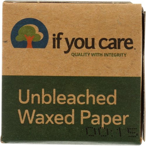 If You Care - All-Natural Unbleached Waxed Paper | 75 Sq Ft (Pack of 4) for Eco-Friendly Cooking