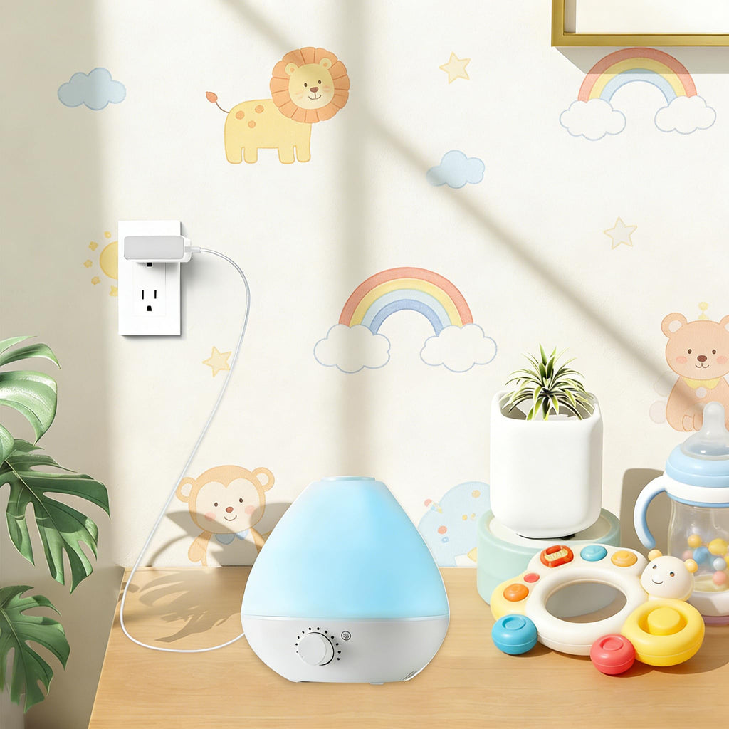 Lnauy Charger for Frida Baby Humidifier Compatible with Frida Baby 3-in-1 Cool Humidifier Power Cord Replacement Charging Cable 24V AC Power Adapter 5.9Ft