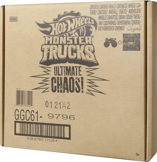 Hot Wheels Monster Trucks - Set of 12 Die-Cast Toy Trucks for Kids & Collectors | 1:64 Scale