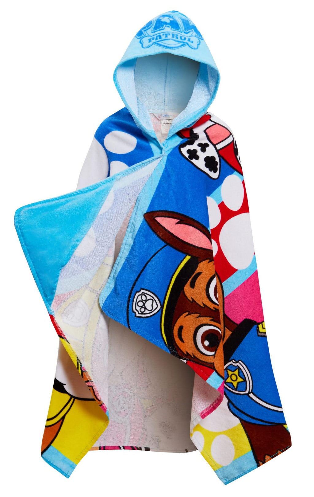 Paw Patrol Hooded Towel 100% Cotton Skye Chase Poncho Kids Beach Towel Boys Bath Towel Girls Swimming Wrap Changing Robe