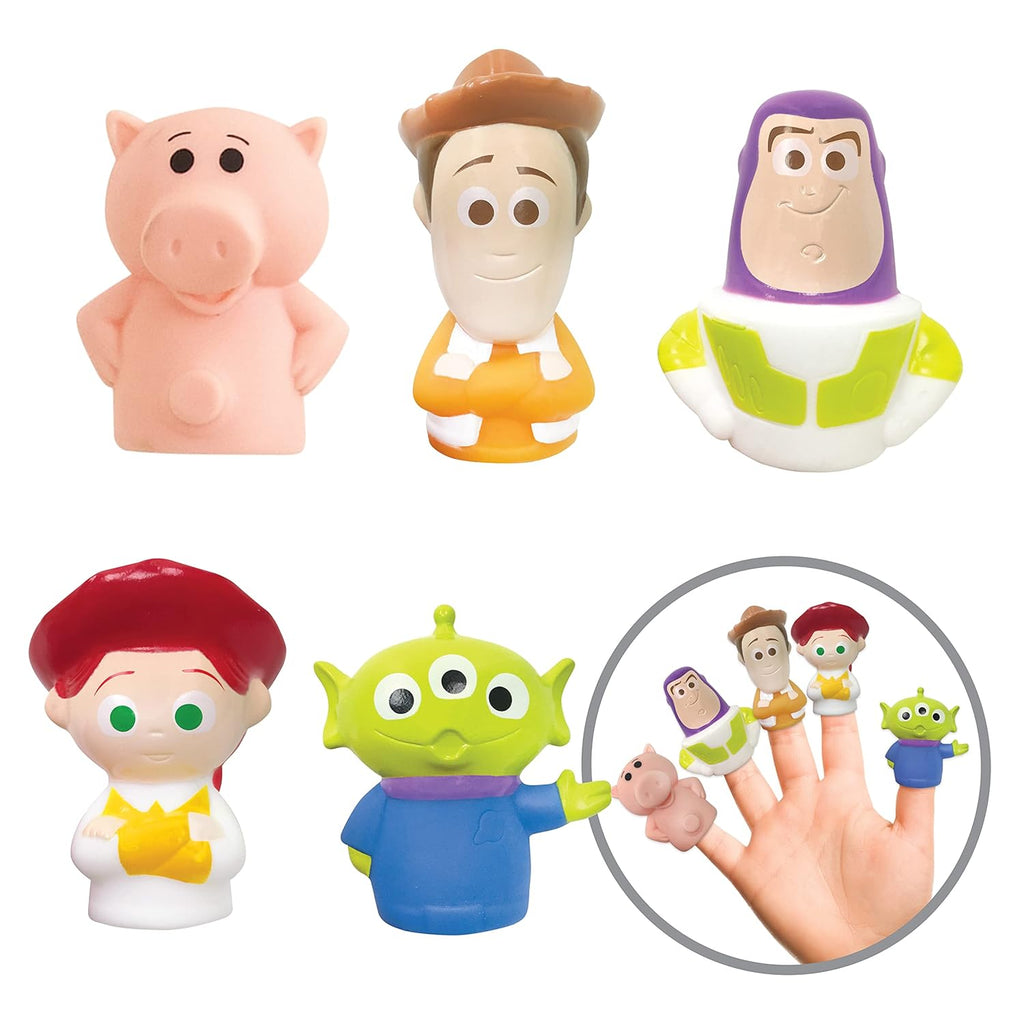 Toy Story Finger Puppet Set - 5 Educational Puppets for Playtime, Parties, and Beach Fun