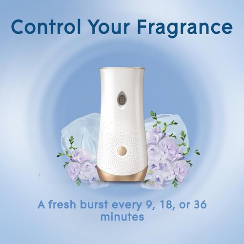 Glade Automatic Spray Air Freshener Refill - Clean Linen Scent | 6.2 Oz, 2 Count for Home & Bathroom