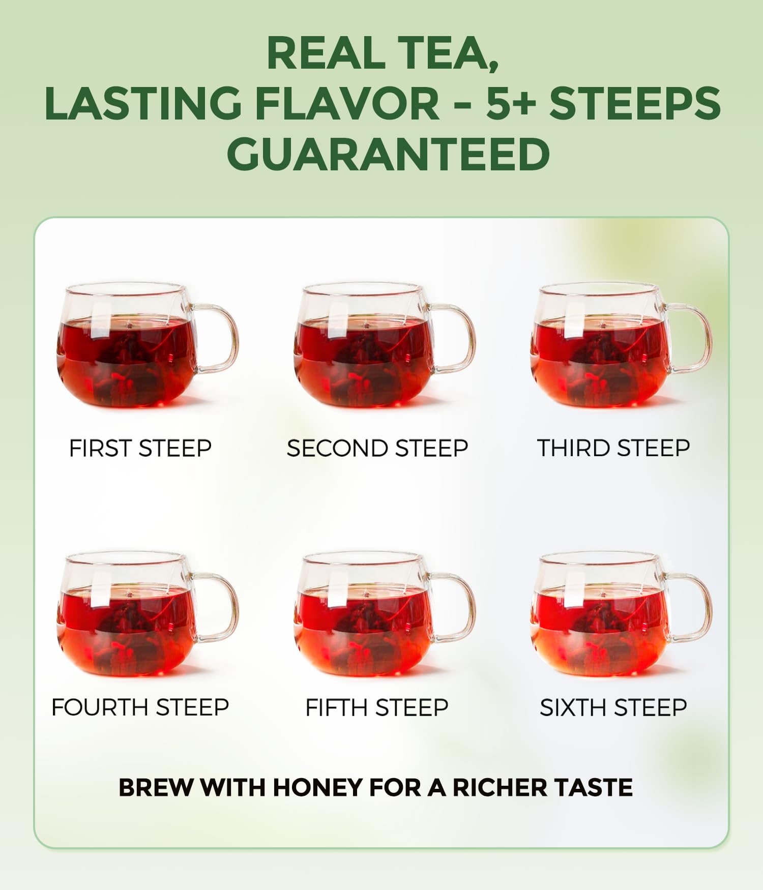 MSFOOT 6-IN-1 Ginseng Herbal Treasures Tea Bags Kidney Tea- with Goji Berry, Maca, Jujube & Mulberry & Huangjing - Energy & Vitality Support - 25 Count Resealable Bag, No Sugar, No Artificial Flavors Chinese Herbal Ginseng Blend Tea (Caffeine-Free)