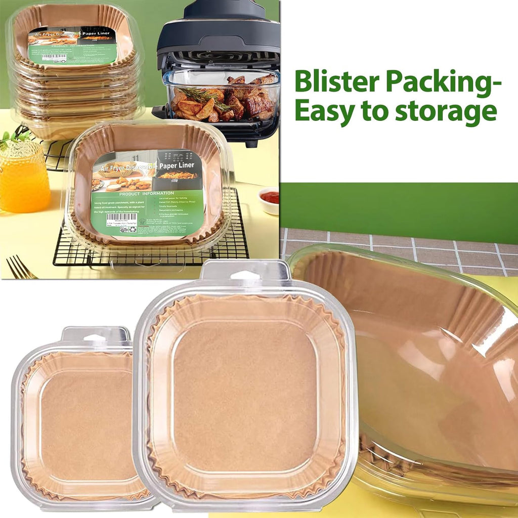 Ninja Crispi Air Fryer Liners - Non-Stick Disposable Accessories | 250 Pcs for 4-in-1 Cooking System