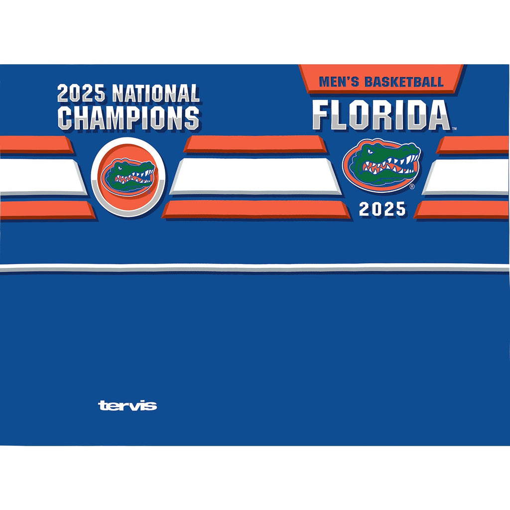 Tervis Florida Gators - 2025 NCAA Men's Basketball National Champions Made in USA Double Walled Insulated Tumbler Travel Cup Keeps Drinks Cold & Hot, 24oz, Classic