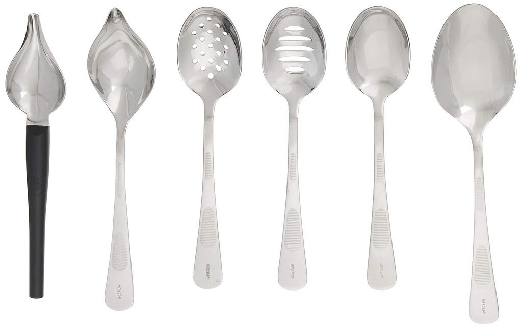 Mercer Culinary 7 Piece Plating Spoons II Set