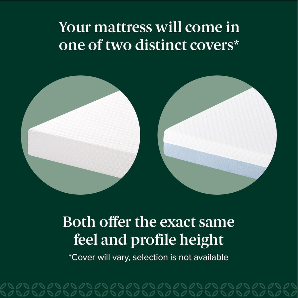 Zinus 5 Inch Twin Memory Foam Mattress - Cooling Comfort with Breathable Layers, Fiberglass Free