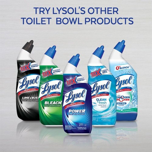 Lysol Cling Gel Toilet Bowl Cleaner - Country Scent | 24 Ounce for Powerful Cleaning