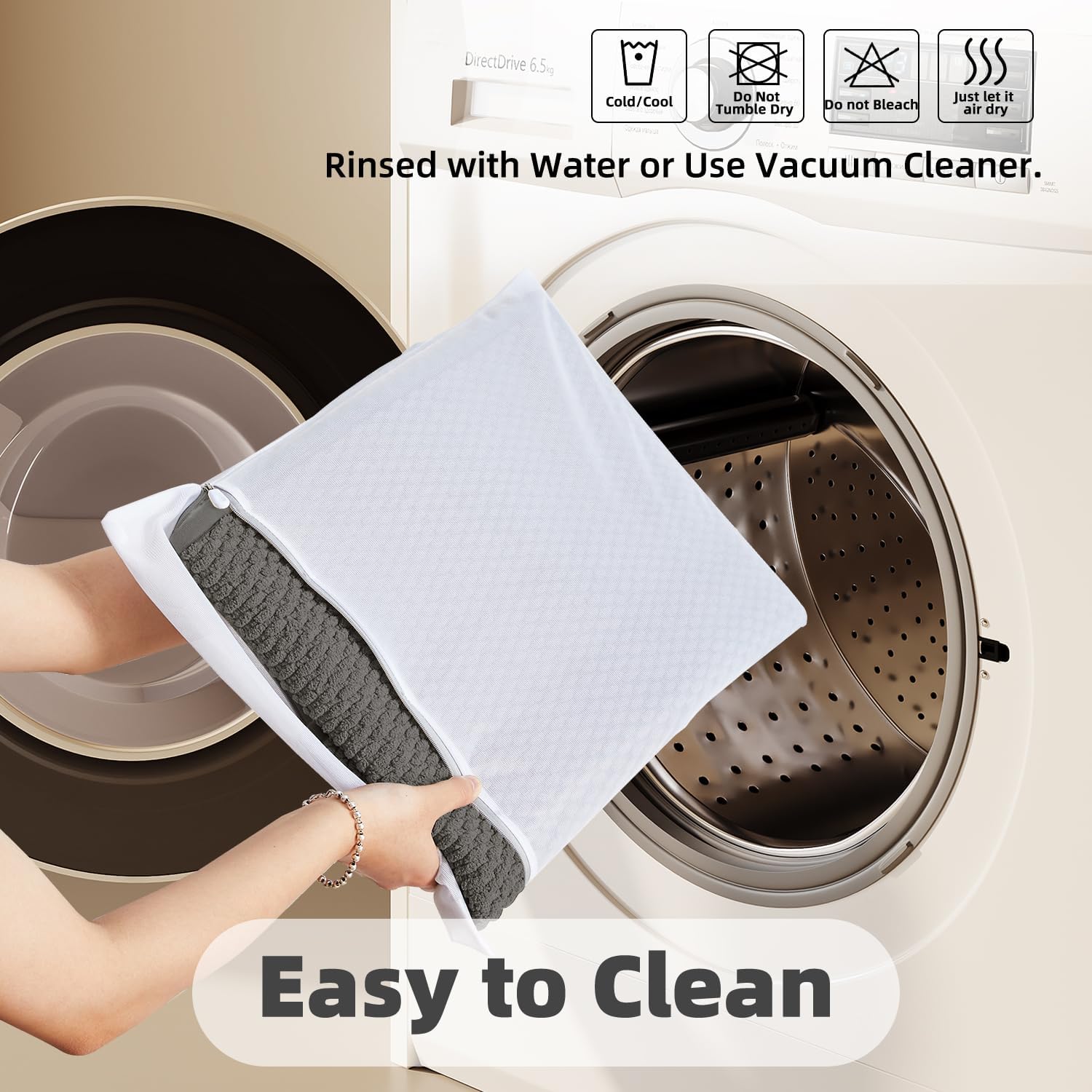 TYUU Bathroom Rug - Non-Slip, Super Absorbent & Quick-Dry Mat | Dark Grey 16"x24"
