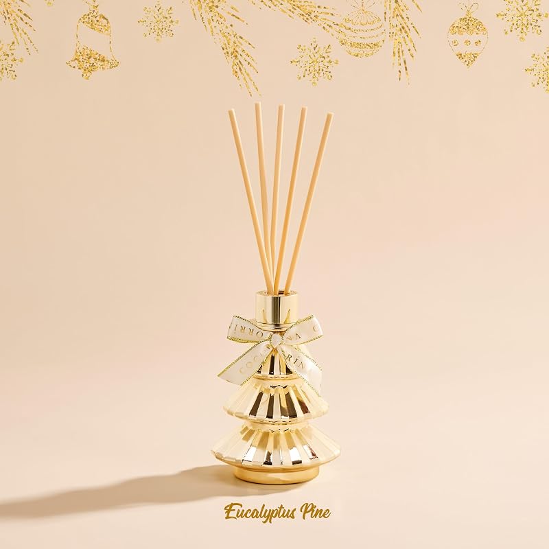 Christmas Tree Reed Diffuser Eucalyptus Pine Scent 5.07 fl oz - Variation: Eucalyptus Pine