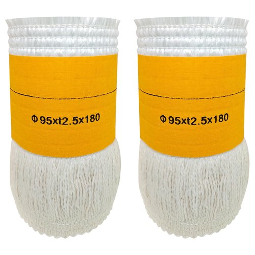Kerosene Heater Wick 95×t2.5×180mm Replacement Wick, Fiberglass Round Cotton Petroleum Heater Wick, Kerosene Heating Stove Wick Smokeless (2 Pack)