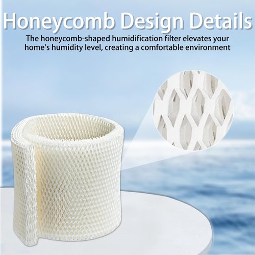 ZBYPLUAR 2 Pack MAF1 Humidifier Wick Filters | Compatible with Aircare MiostAIR Esscik-Air MA1200 & MA1201& MA0950, for Kenmore 14906 & 15412 & 29982 Humidifiers | Replacement Parts MAF1