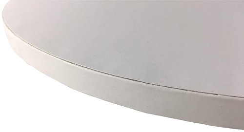 18 Inch Cake Board Drums Round, 6-Pack, White, Sturdy 1/2" Thick for Heavy Or Multi-Tiered Cakes