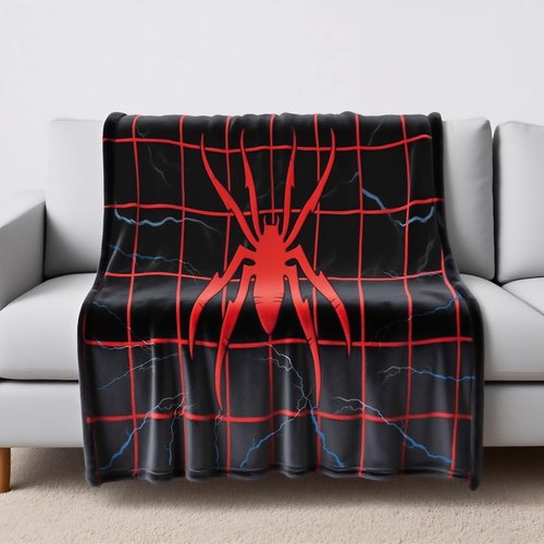 Throw Fluffy Blanket 60x50 Inches Kids Gifts for Boys Teens Men Soft Plush Fuzzy Blanket for Couch Car Bed Warm Blankets Lightweight Bedding for Christmas New Year Valentines