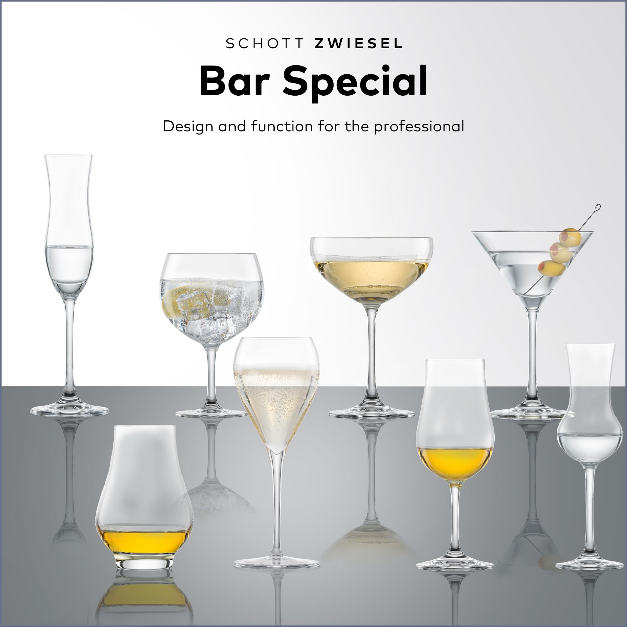 SCHOTT ZWIESEL Bar Special Whiskey Nosing Glass (Set of 6), Nosing Tasting Glass for Whiskey, Dishwasher-Safe Tritan Crystal Glasses, Made in Germany (7 Ounce)