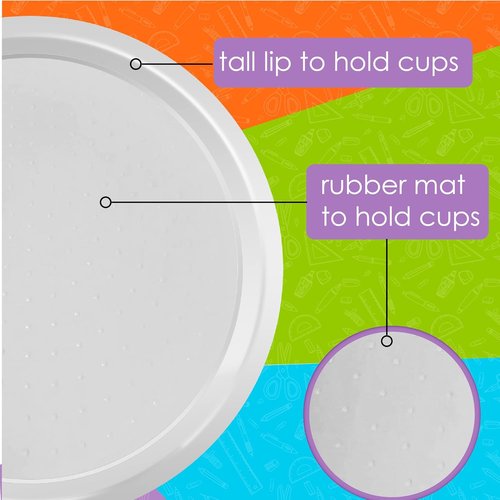 Hapinest Rotating Art Supply Organizer - Versatile Crayon, Marker & Pencil Storage for Classroom | Desk Caddy
