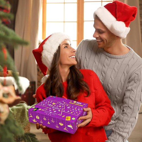 Advent Calendar | 12 Days of Unique Lavender Spa Gifts for Women - Perfect for Mom, Wife, Girlfriend, Sister