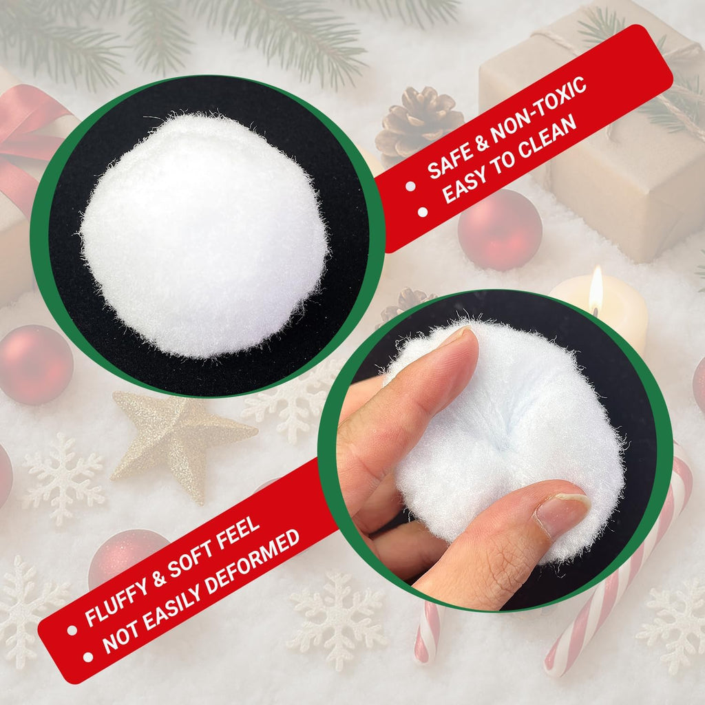 Skiennix Snow Toy Globe - Soft Artificial Snow Fight Balls for Kids | Indoor & Outdoor Fun