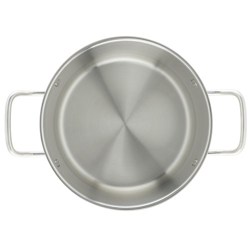 Winco Heavy-Duty Stainless Steel Stock Pot with Cover, 8 Quart