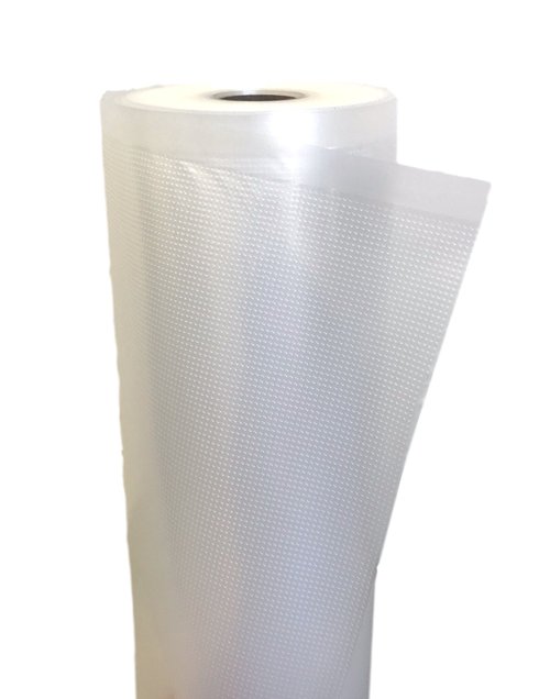 Vac Fresh Food Vacuum Seal Rolls (15" x 50', 3 Rolls) 3.5mil Embossed Food Storage Bags, Vacuum Seal Bags for Meal Prep, Sous Vide Bags for Cooking (150 Feet)