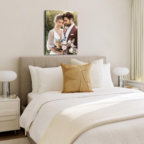 Karani Custom Canvas Prints - Personalized Wall Art for Home Decor | Unique 8x10 Gift for Weddings & Birthdays
