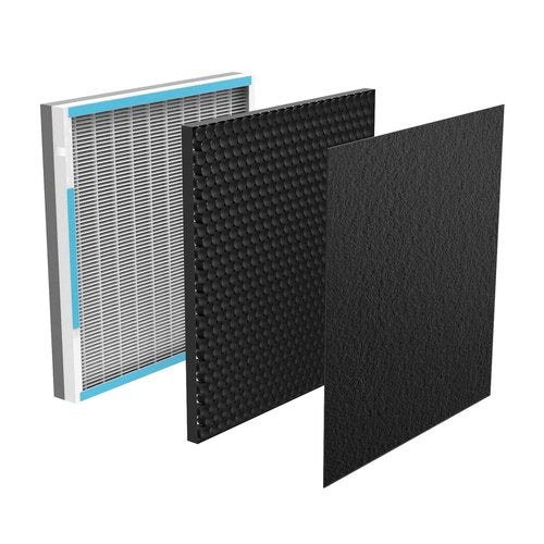 3-in-1 Replacement Filter (1-Pack) Compatible with Oregon Scientific CF8410 Air Purifier (also fits Ivation IVAHAP300 & SereneLife PSLAPU35), Premium Replacement Filter