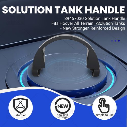 BROQIXIN 39457030 39457062 Solution Tank Handle Fits Hoover Dual V Steamvac Models, Max Extract All Terrain, Steam Vac All Terrain, Hoover SteamVac Tanks