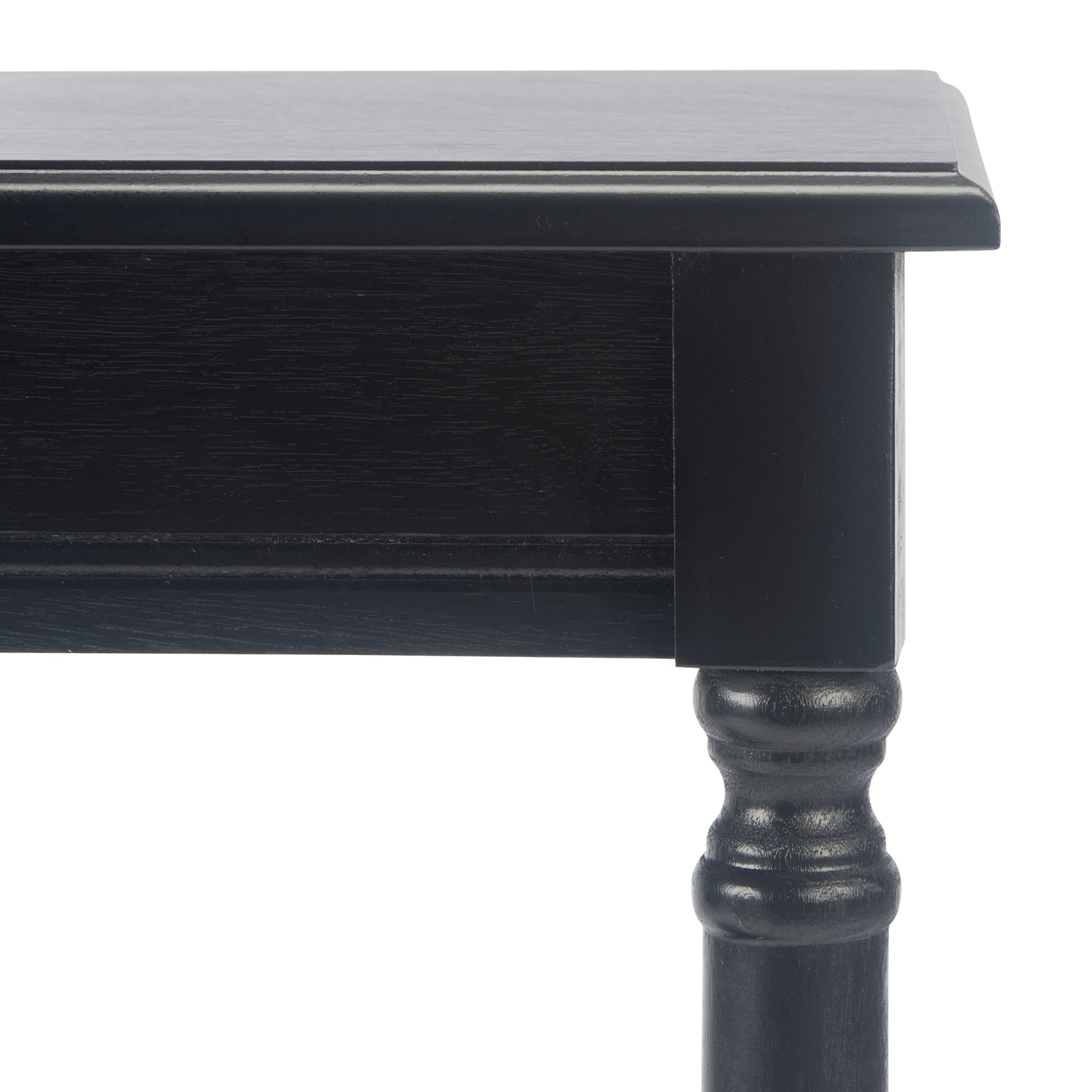 Safavieh Home Collection Tinsley Greige Rectangular Bottom Shelf Console Table
