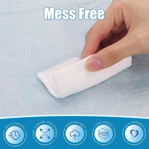 Disposable Bed Pads by Skiennix - Super Absorbent Waterproof Underpads for Adults & Pets | 30" x 36" Size