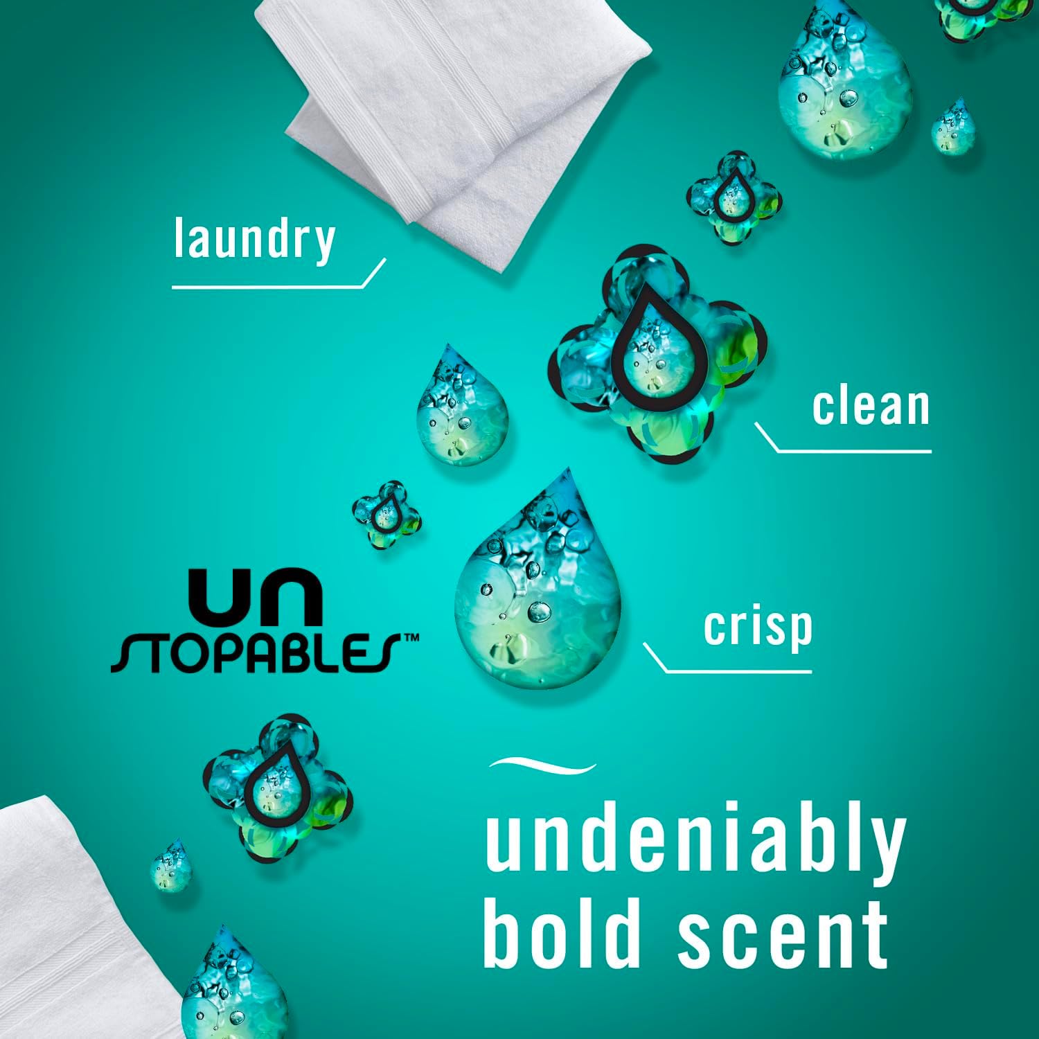 Swiffer PowerMop Floor Cleaner - Unstopables Fresh Scent Refills | 25.3 fl oz, 2 Pack