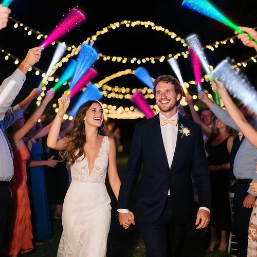 LovesTown 24PCS Glow Sticks Party Supplies, 3 Modes Colorful Flashing Glow in the Dark Toys LED Light Up Sticks Fiber Optic Wand for Kids Party Favors Birthday Wedding