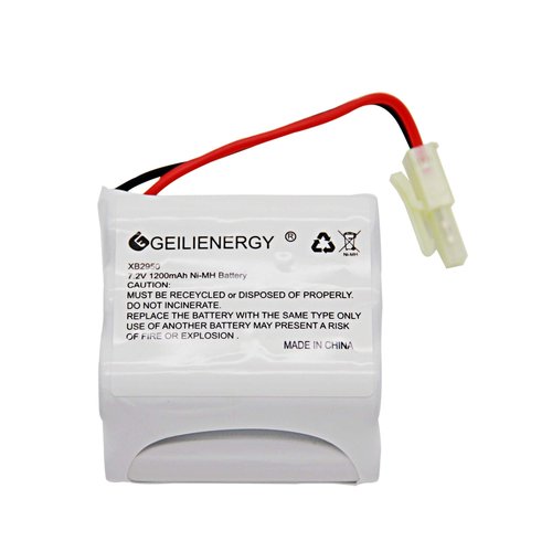 GEILIENERGY XB2950 Battery Pack 7.2V 1200mAh Battery Compatible with Shark XB2950 V2950 V2950A V2945Z V2945 Floor & Carpet Sweeper(1 Pack)