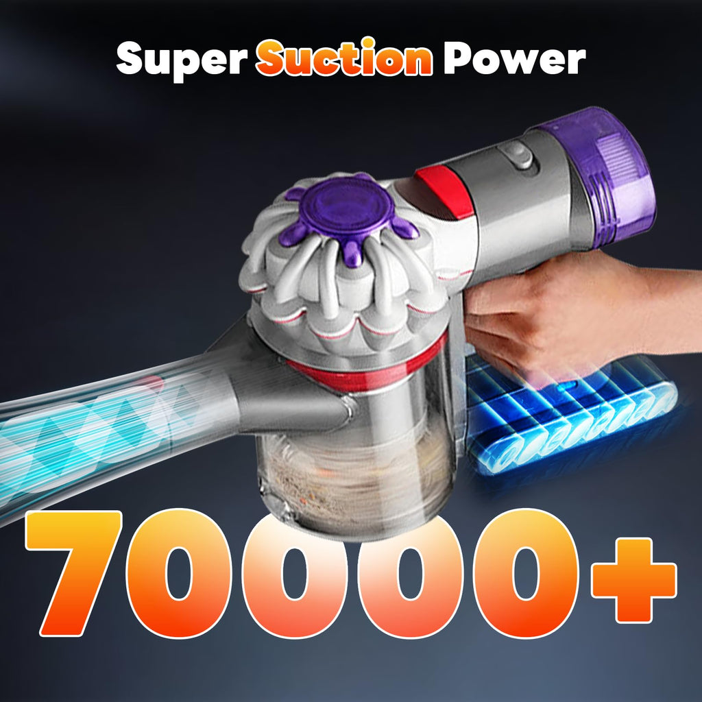 OHZHAO 7200mAh Long-Lasting V7 Battery Compatible with Dyson SV11 V7 Motorhead/Extra/Animal‌/Trigger/Mattress/Absolute Handheld Vacuum Cleaners, 2026 Upgrade V7 Replacement Battery