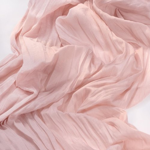 Cheesecloth Table Runner by Dusty Pink | 10FT Boho Rustic Gauze | 35x120 Inch for Weddings & Events