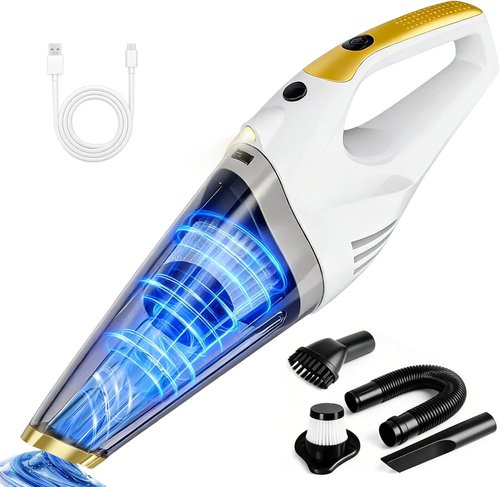 Dustbuster Cordless Handheld Vacuum - Portable Rechargeable Vacuum with LED Light | Strong Suction for Home & Car