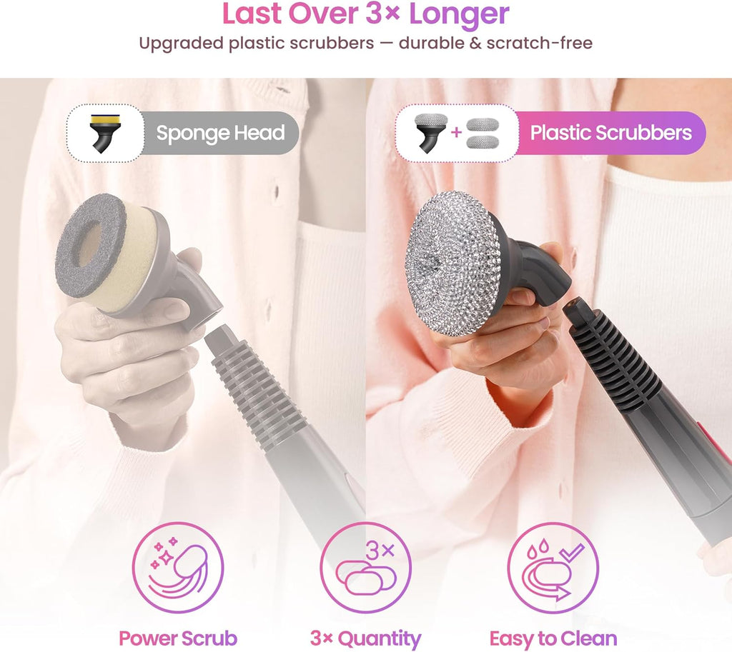 Schenley 19-in-1 Steam Mop - Dual-Rod Design with Detachable Handheld Steamer & Multi-Purpose Accessories