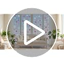 108 Pcs Daisy Window Clings - Double-Sided Flower Stickers for Home Decor