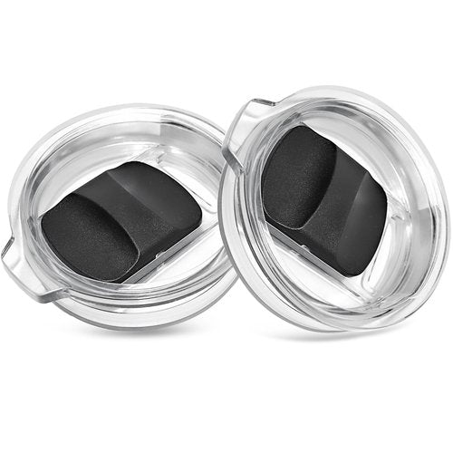 Tumbler Lids for YETI 6 oz/ 8oz/ Stackable Mug & Yeti Rambler 10 oz Tumbler Lid, MagSlider Lids for Yeti Espresso/Coffee Mug 6oz, Replacement Lid for Ye-ti Rambler 10 oz Wine Tumbler (2 Pack)