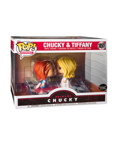 Chucky & Tiffany Movie Moment Funko POP! - Bride of Chucky, Multicolor