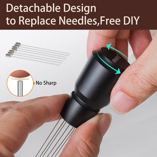 Upgraded Magnetic WDT Tool for Ninja Luxe Cafe Espresso Machine, Aluminum Alloy