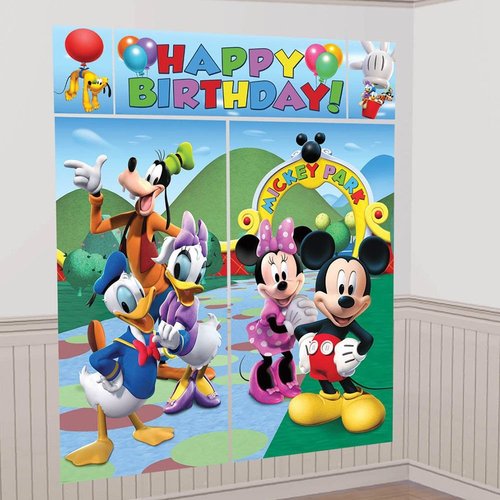 5-Piece Mickey Mouse Party Scene Setter | 1 Pack