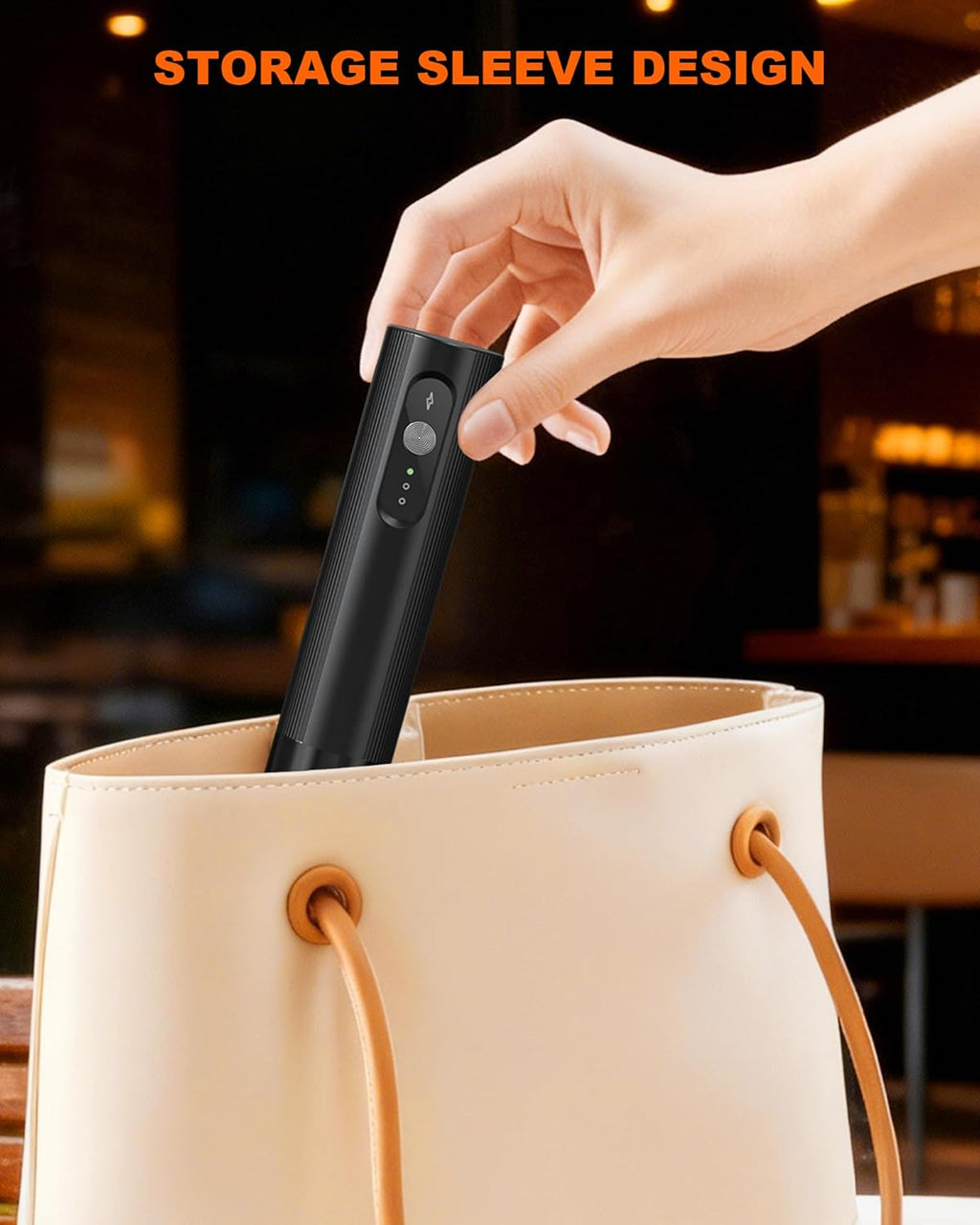 Skiennix 3-Speed Rechargeable Milk Frother - Dual Coil Handheld Whisk for Coffee, Matcha & Hot Chocolate | Portable Kitchen Gift in Black