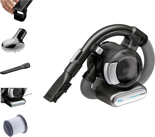 BLACK+DECKER Dustbuster FLEX Cordless Handheld Vacuum - Ideal for Home, Pets & Cars (BDH2020FL)